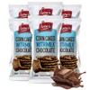 LEIBERS Milk Chocolate Coated Corn Cakes Snack pack – 6