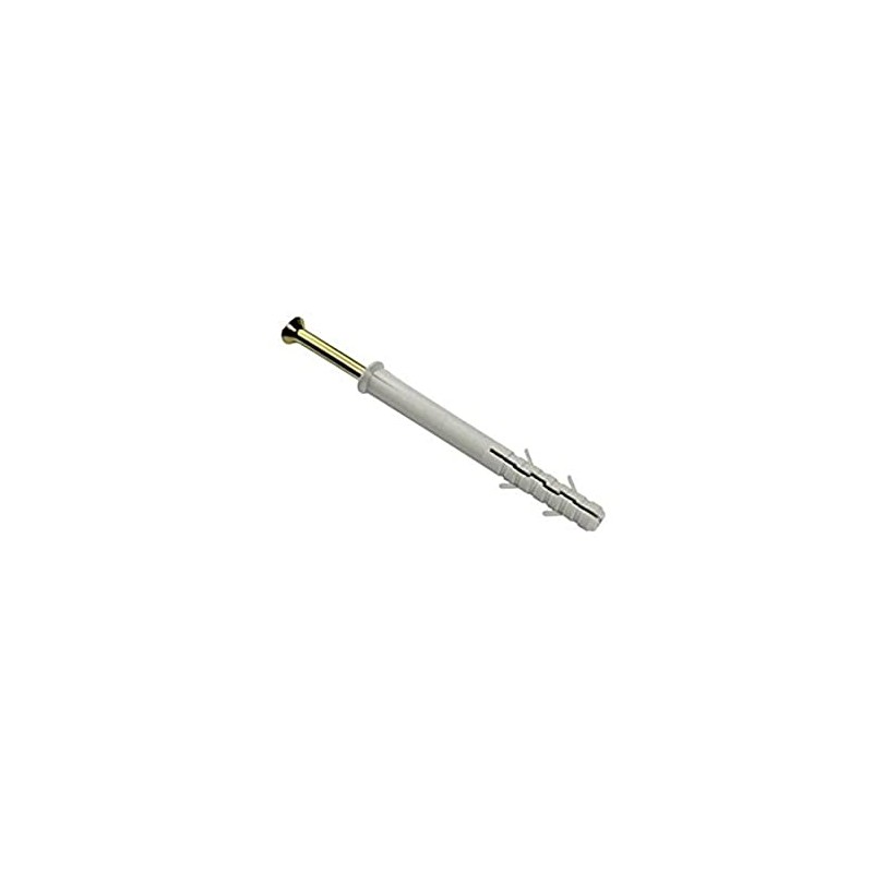 Merriway BH05912 (10 Pcs) Screw Type Solid Wall Frame Fixing