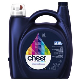 Cheer Colorguard Liquid Laundry Detergent, 96 Loads 150 Fl oz