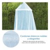 Queen Size Bed Canopy Princess Round Dome Bed Canopy Dome
