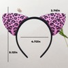 Pink Leopard Ears Headband Cosplay Accessories Kawaii Cat Ear Headband