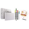 Tombow CANVAS-SET2 Watercoloring Canvas Set Floral Letters