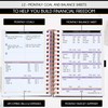 Budget Planner & Bill Organizer - A 12 Monthly Planner