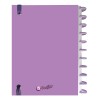 Cuaderno De Discos Profesional Morada 2 Separadores Morada