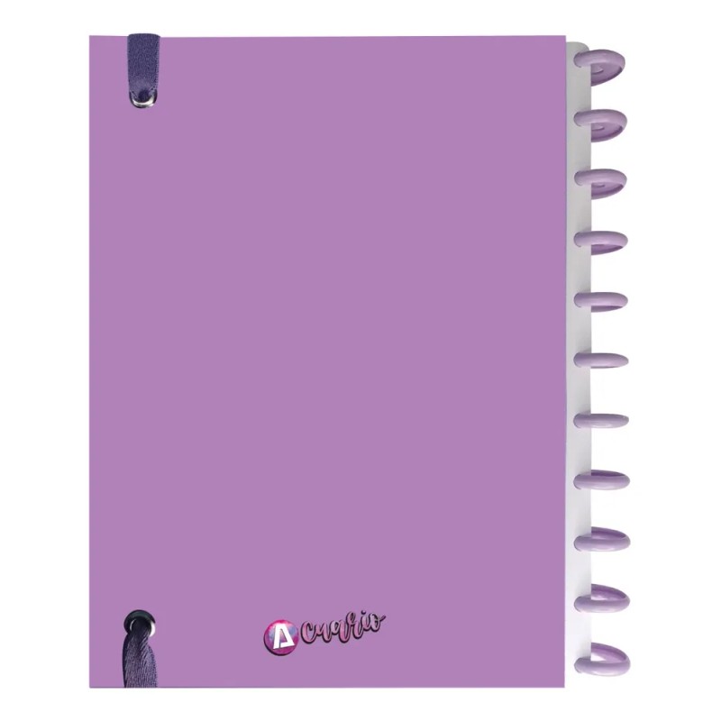 Cuaderno De Discos Profesional Morada 2 Separadores Morada