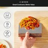 Misen Stainless Steel Bench Scraper - Versatile Food Scraper with