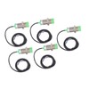 5 Pcs Proximity Sensor PNP Normally Open 15mm Detection IP65