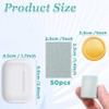 50 Pack Nail Buffer Block and Shine Kit, Mini Nail