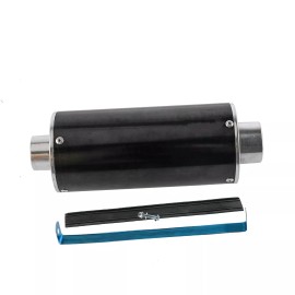 Unbranded/Generic 1.25" 32mm Slip On Motorcycle Exhaust Pipe Muffler Dirt Bike ATV Quad Go kart