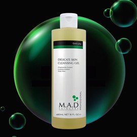 Mad Skincare Delicate Skin Cleansing Gel 480ml + sample set for sensitive skin / 매드스킨케어 델리케이트 스킨 클렌징 젤 480ml+샘플set 예민피부용