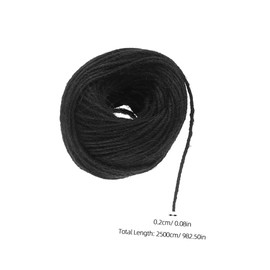 Operitacx Elegant Macrame Rope 2mm Thick Twine String for Diy 25m Roll for Handcrafts Decorative Projects