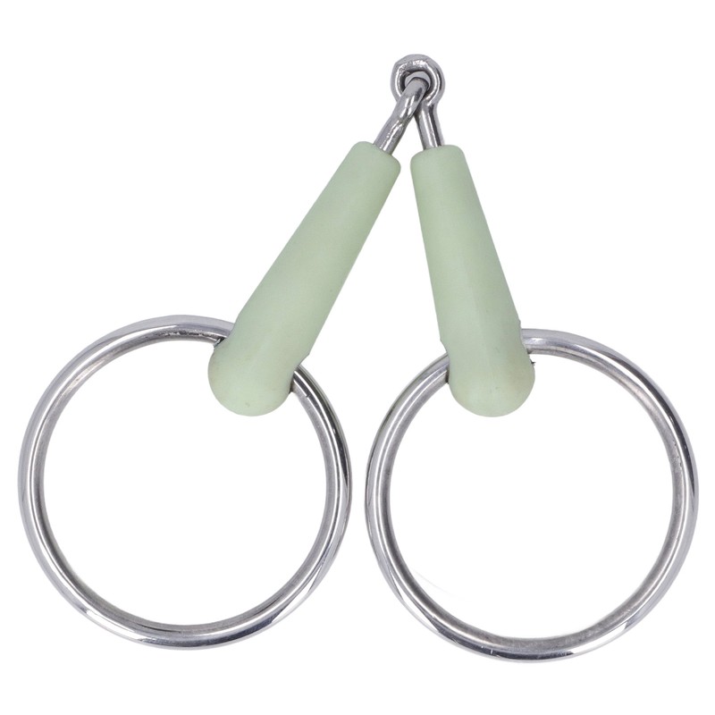 130mm Horse Mouth Snaffle with Chain Stainless Steel Horse Bit