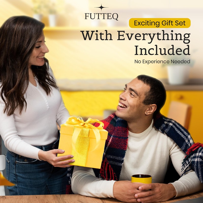 FUTTEQ Rolling Knife Sharpener Kit - Kitchen Knife Sharpener with