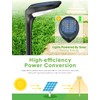 OSORD Solar Pathway Lights,【2 Pack】 Solar Garden Lights Outdoor Waterproof