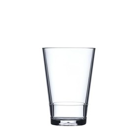 Mepal Kunststoffglas Flow 275 ml, Kunststoff, Klar, 85 x 8.5 x 12 cm