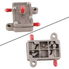 Chazcool DF44-211 Single Fuel Pump, Replacement for Snowmobile Fuel Pump Single Outlet Rectangular