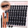 Thick Lash Clusters Kit 200D Volume Eyelash Clusters Kit Manga