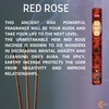 HEM Incense sticks RED ROSE Pack of 6 with DHS