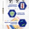 Thermal fuse is designed for temperatures up to 240 °C.