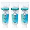 LION DENT.EX Systema Sensitive 1450ppm (3 Pieces), White, 3.0 oz