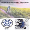 Newgoal Bicycle Disc Brake Disc,180mm Bicycle Brake Disc Mountain Bike