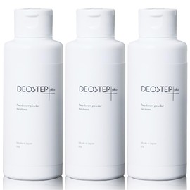 Deostep + Shoe Deodorizing Powder, Eliminates Foot Odor, Removes 99% of Odor Bacteria, 6 Deodorizing Ingredients, Talc Free, 3 Pieces