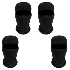 YEWCEP 4 Stücke Sturmhaube Motorrad Sommer, Motorrad Sturmhaube, für Herren und Damen Winddicht Multifunktional Gesichtshaube –UV-Schutz, Motorradfahren, Snowboarden für Radfahren Outdoor Sports