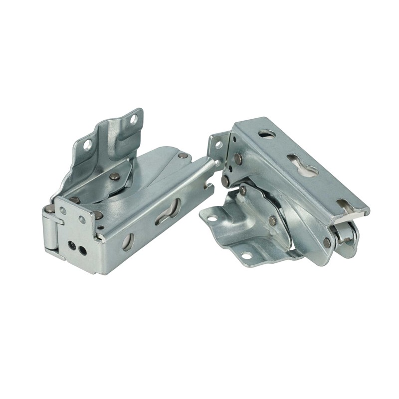 vhbw 2 x Door Hinge Replacement for Bosch 265843, 00481147,