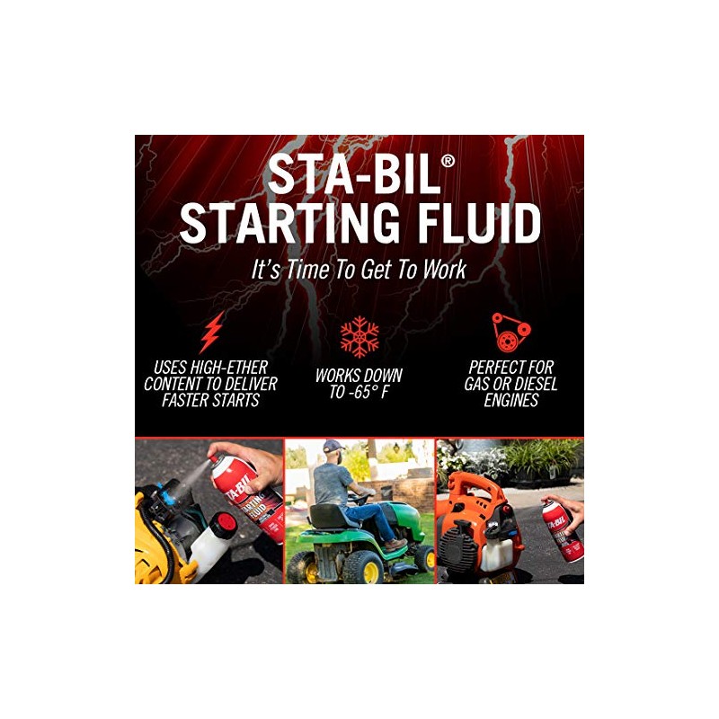 Automotive Parts and Accessories STA-BIL Gold Eagle 22004 Starting Fluid