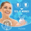 MySmile PAP Teeth Whitening Kit with 5LED Light Upper Lower