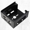 Partsam 1 Set Square Black Trailer Tail Light Mounting Box