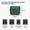 kwmobile Canvas Case Compatible with 6.8-7 Inch eReader Case -
