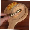 Gatuida 4 Pcs 15cm Stainless Steel Food Serving Tongs Ice