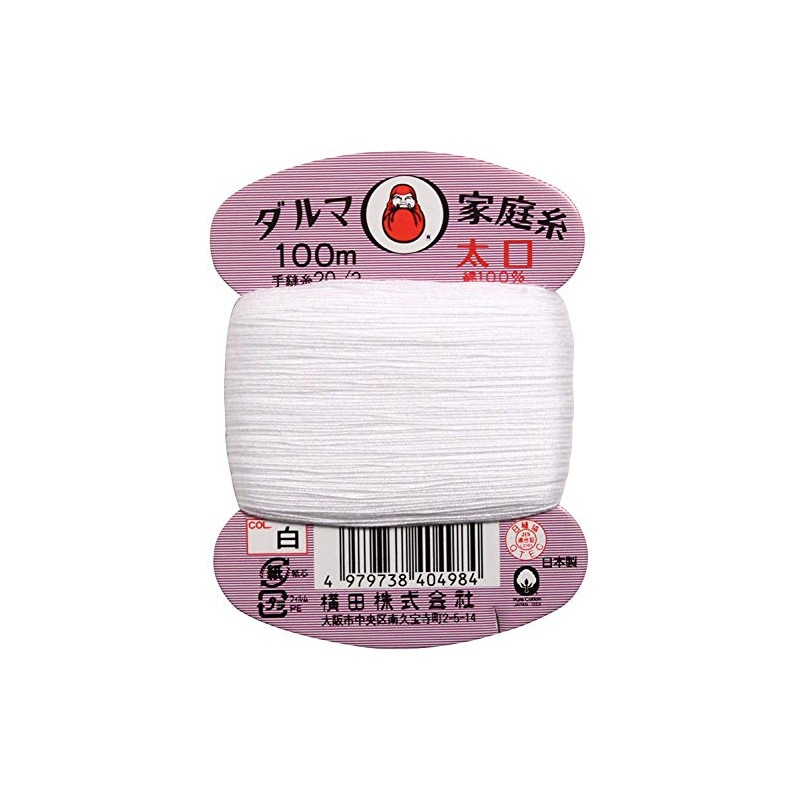 Yokota Daruma Household Thread Thick Hand Sewing Thread 20 Count
