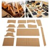 13 Pcs Leather Wallet Template Transparent Clear Acrylic Leather Template