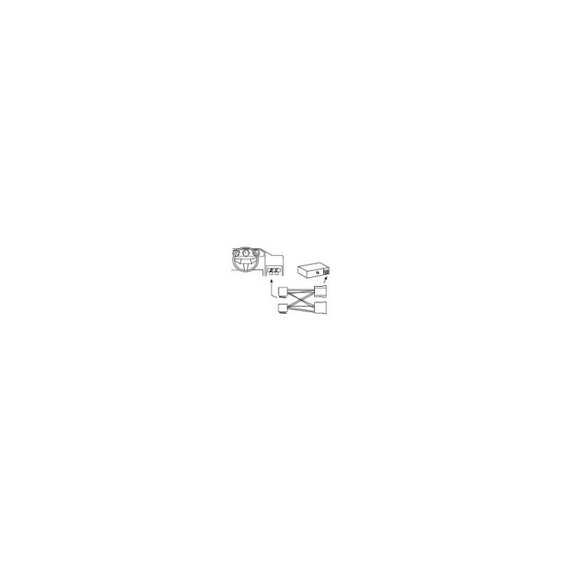 Hama 00045727 Car ISO Adaptor for Ford Fiesta / Fusion