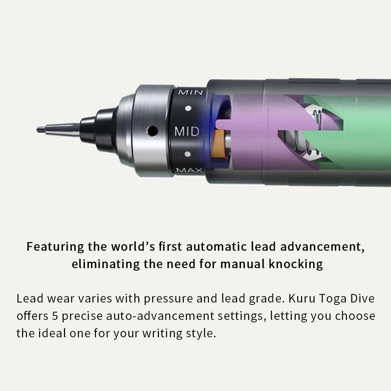 Shah Pen Klu Toga Dive 0.5mm Abyss Blue