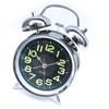 4 Inch Twin Bell Alarm Clock with Backlight Luminous Dial