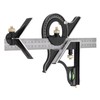LANTRO JS Combination Square 300 mm Carpenter's Square Try Square