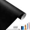 LZLRUN Free Tool Kit Matte Vinyl Tape for Black Out