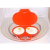 good2heat 4031 2 Egg Poacher, Red, 16 x 3 x