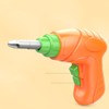 Engineering Electric Drill Toy Screw Assemble Engineer Educational Drill Toy