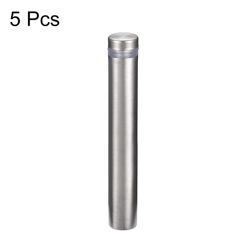 uxcell 1/2 Dia x 3-1/8"(12x80mm) Standoff Screws Wall Mount Sign