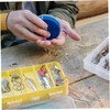 Mipcase 5pcs Small Stainless Steel Fishing Bait Trap Cage Durable