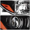 Headlight Assembly for Toyota Camry 2015-2017 Black Housing Amber Reflector