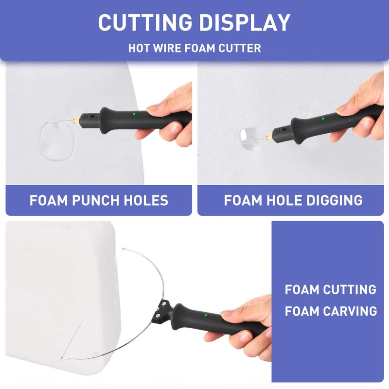 GOCHANGE Electric Foam Cutter 3 in 1 100-240V/18W Electric Cutting