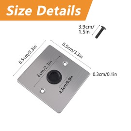 MOROBOR 4PCS Wall Plate Cable Black Pass Through, 0.9-inch Diameter Opening Wallplate Low Voltage Cables and Wires in-Wall Hiding for Wall Mounted TV Home Theater Systems