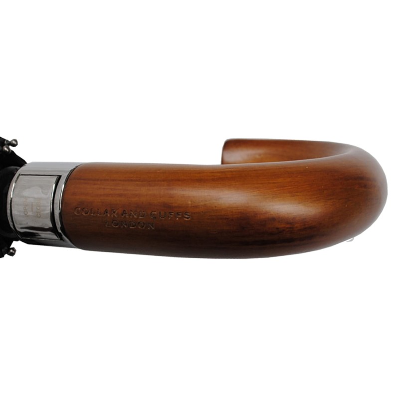Rare 12 Rib Compact Small Umbrella - 50MPH Strong Windproof