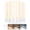 Motion Sensor Light Indoor, 60led Rechargeable Under Cabinet Lighting Wireless,
