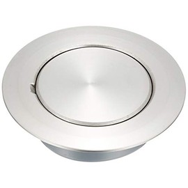 SANEI H528-65 [Stainless Steel Brim Wide Cleaning Mouth for Baths] Nominal 2.5 inches (65 mm) for VP and VU Pipes